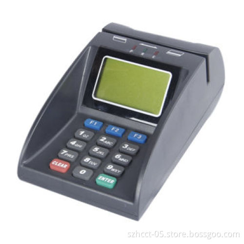 Point of Sale USB Wired Pin Pad & Keyboard, Self-destroyed Against Violation, LCD Graphic Display